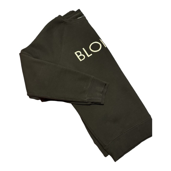 Brunette The Label Black Sparkle BLONDE Sweatshirt Size M/L Relaxed Fit Warm Fun - Picture 6 of 10